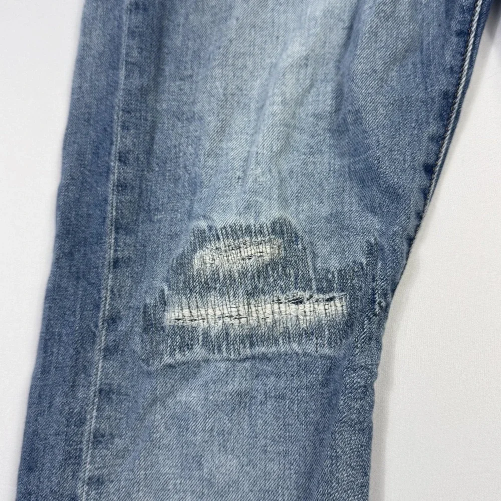 Polo Ralph Lauren Distressed Sullivan Slim Jeans Mens 33x32‎ Light Wash Denim